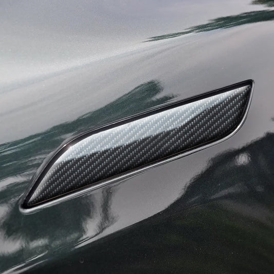 Model S Real Carbon Fiber Door Handle Cover