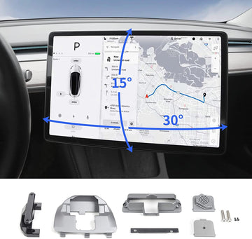 Hautosport Model 3/Y/3 highland Dashboard Touch Screen Swiveling Mount kit